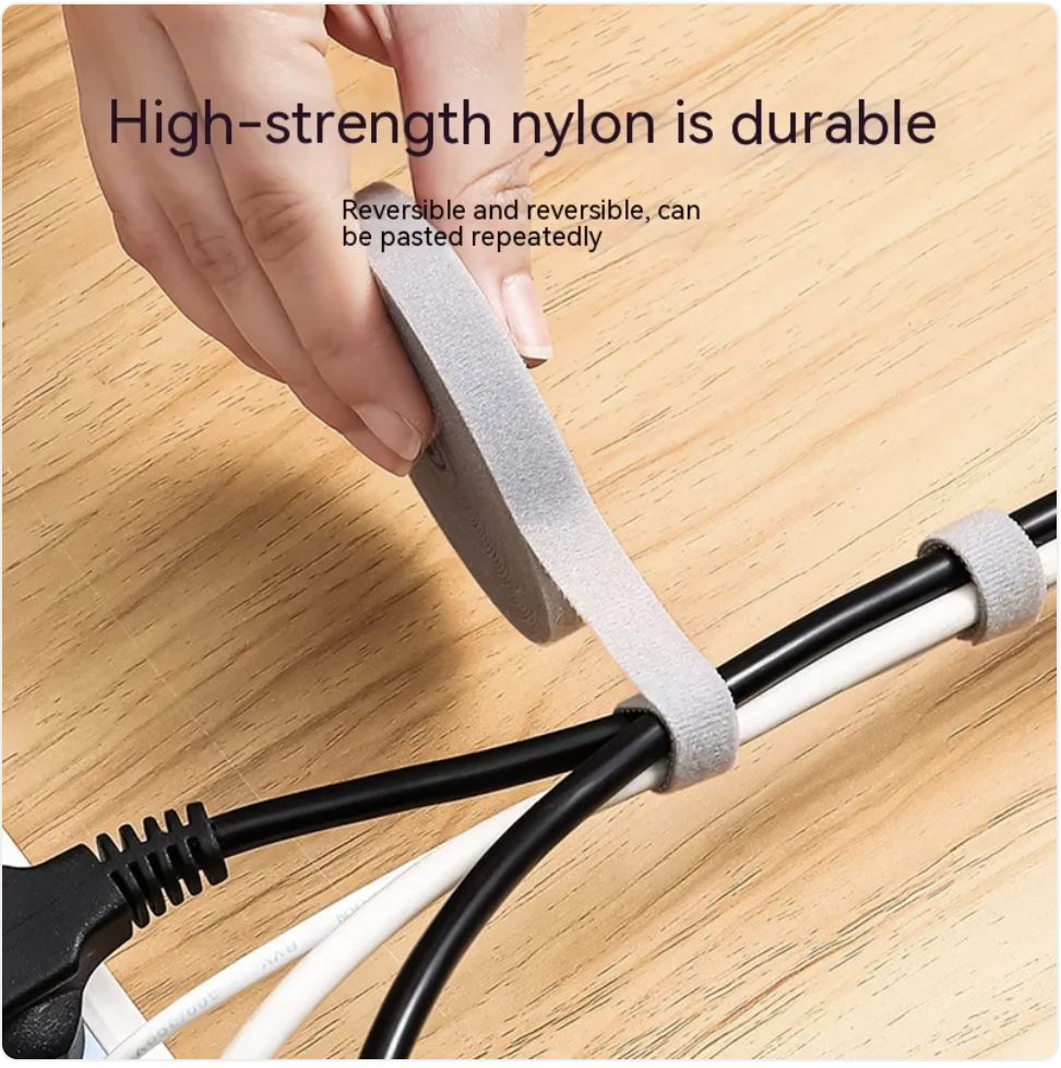 Japanese Portable Velcro Cable Organizer