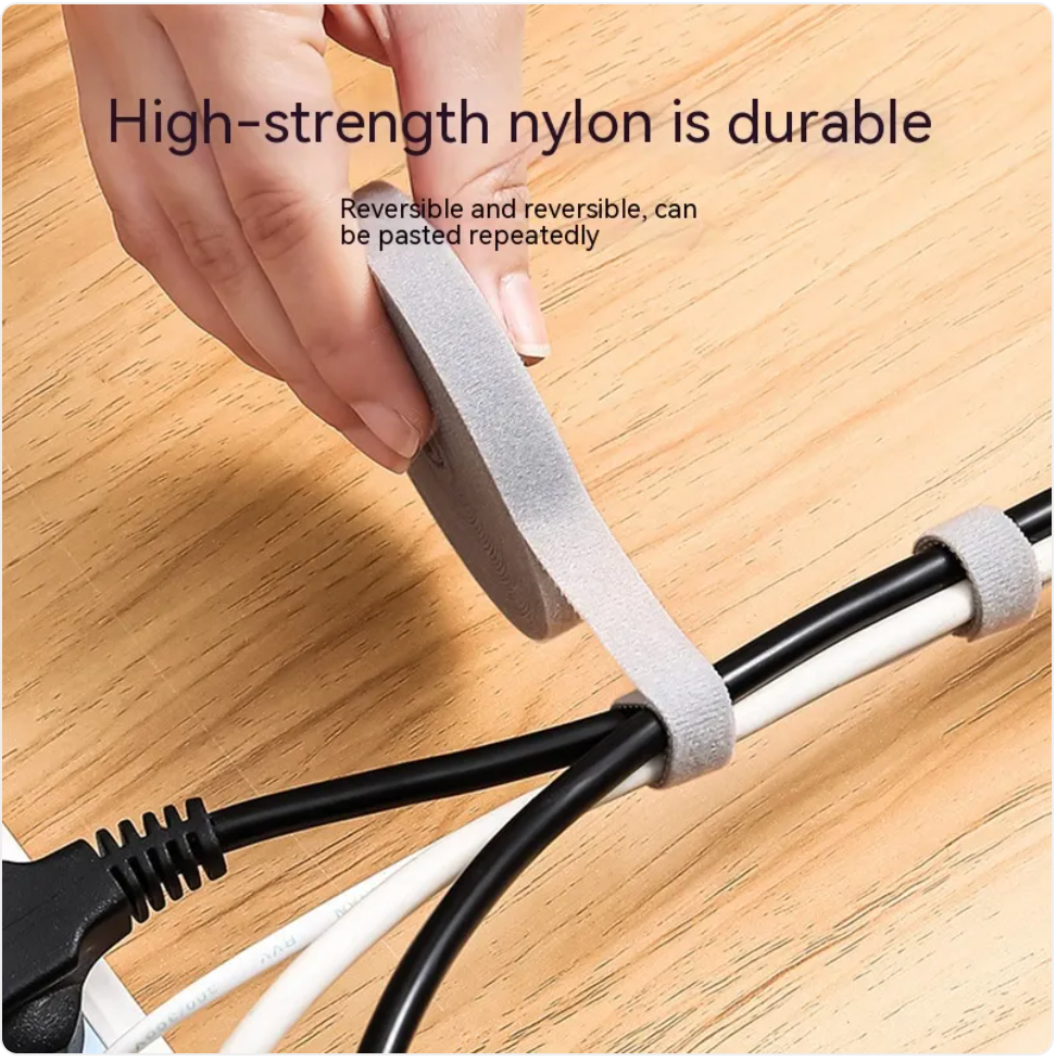 Japanese Portable Velcro Cable Organizer